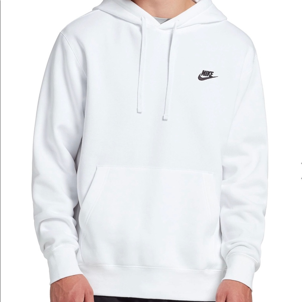 Nike White Hoodie